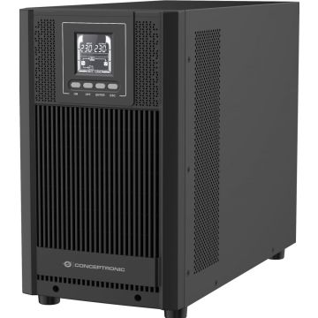 CONCEPTRONIC ZEUS USV 3000VA 2700W Online UPS,IEC EPO Port
