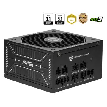 MSI MAG A650GLS PCIE5 - Voeding