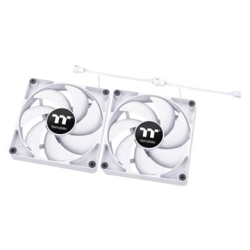 Thermaltake CT140 White 2-pack - Ventilator