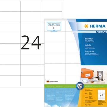 Herma 4453 - Etiketten Premium