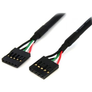 StarTech.com 60 cm Interne 5-pins USB IDC Moederbord Aansluitkabel FF - USB-kabel
