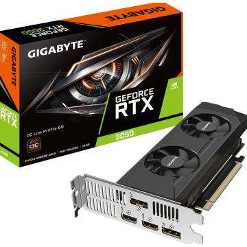 GIGABYTE GeForce RTX 3050 OC Low Profile 6G - Videokaart