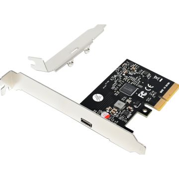CONCEPTRONIC PCI Express Card 1xPort 2xUSB 3.2 Gen2 Type-C gr