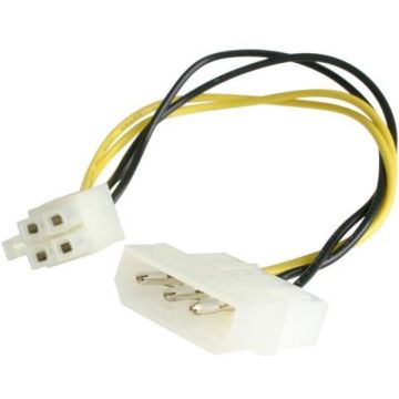StarTech.com 15cm LP4 naar P4 voedingskabel adapter - Netspanningsadapter