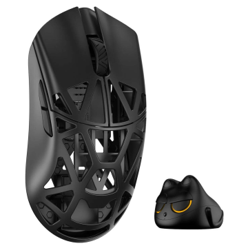 WLMouse Beast X Pro Side Slits Black - Muis