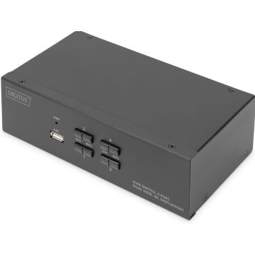 DIGITUS - KVM  audio  USB switch