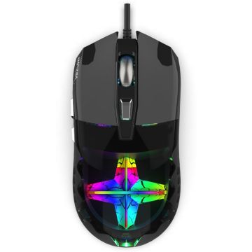 INCA Gaming Maus IMG-355GX 7200 DPI, RGB, 6 Tasten, USB, SW retail