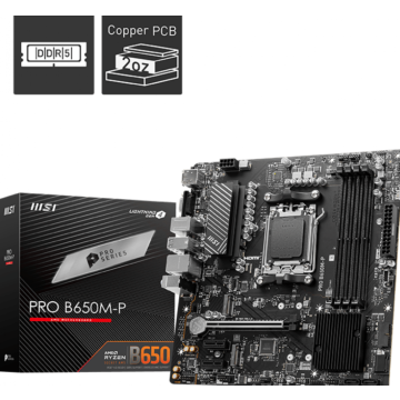 MSI PRO B650M-P - Moederbord