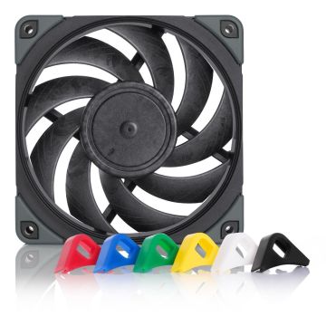 Noctua NF-A12x25 PWM chromax.black.swap - Ventilator