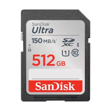 SanDisk Ultra SDXC 512GB - Flashgeheugenkaart