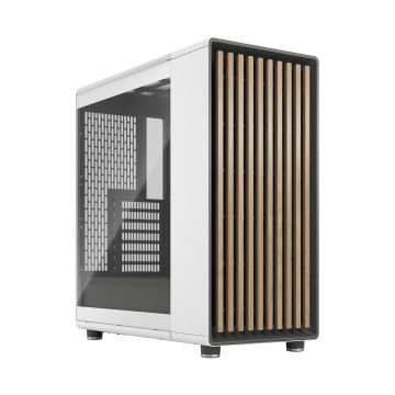 Fractal Design North TG Clear Chalk White - Behuizing
