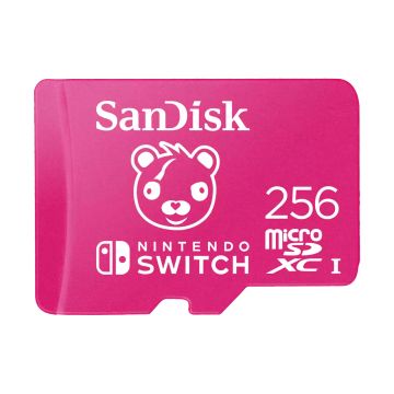 SanDisk MicroSDXC Nintendo Fortnite Edition Cuddle Team 256GB - Flashgeheugenkaart