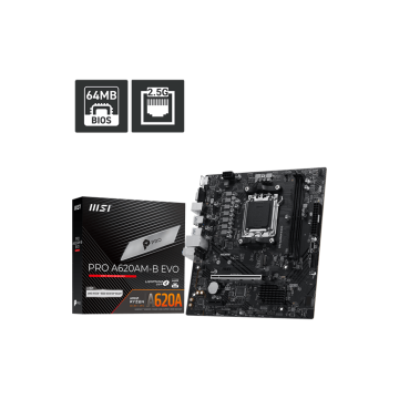 MSI PRO A620AM-B EVO - Moederbord