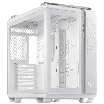 Asus Behuizing TUF Gaming GT502 Case Tempered Glass white Edition