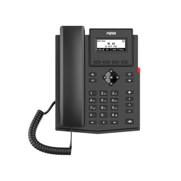 Fanvil IP Telefon X301W schwarz
