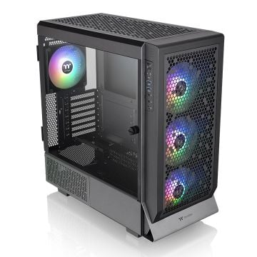 Thermaltake Ceres 500 TG ARGB Zwart - Midi-tower