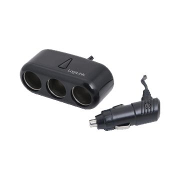 Logilink Car Charger Splitter 3-port