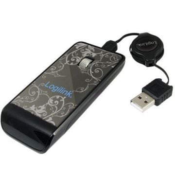 LogiLink ID0056 muis Ambidextrous USB Type-A Optisch 800 DPI