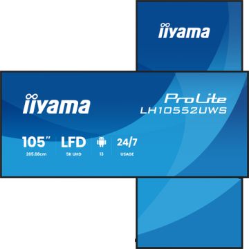  iiyama LH10552UWS-B1AG - Digital Signage Display
