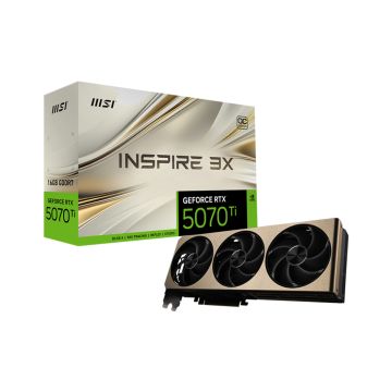 MSI GeForce RTX 5070 Ti 16G INSPIRE 3X OC - Videokaart