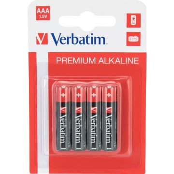 Verbatim - Batterij 4 x AAA