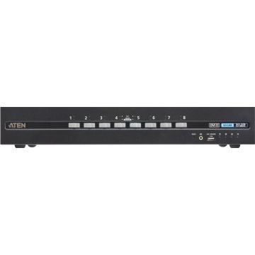 8-Port USB - 4K DVI Dual Display SecureKVM Switch with