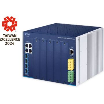 PLANET Industrial L3 5-Slot modulair Man. Switch IMS-6325-5