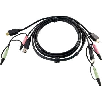 ATEN 2L-7D02UH - VideoUSBaudiokabel