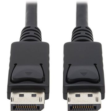 Eaton Tripp Lite Series DisplayPort Cable with Latching Connectors, 4K 60 Hz (MM), Black, 6 ft. (1.83 m) - DisplayPort kabel