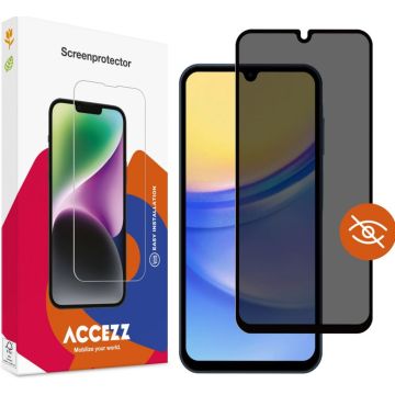 Accezz Gehard Glas Privacy Screenprotector Samsung Galaxy A15 (5G/4G)