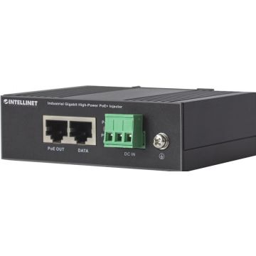 Intellinet Gigabit High-Power PoE+Industrie-Injektor 1x30W
