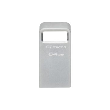 Kingston DataTraveler Micro 64GB Silver - USB-Stick