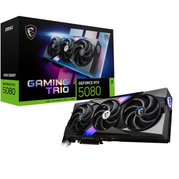 MSI GeForce RTX 5080 GAMING TRIO OC - Videokaart