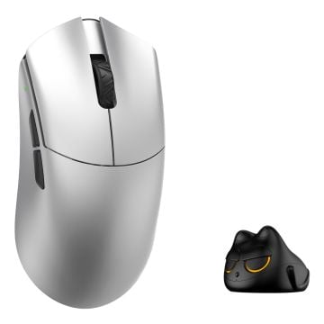WLmouse BEAST G Medium Silver - Gamingmuis voor gaming