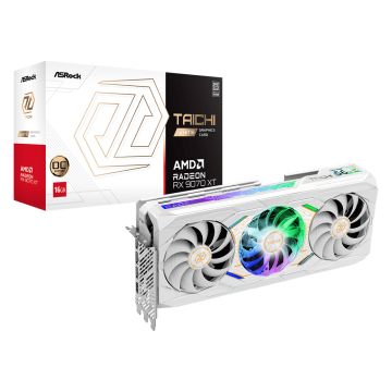 ASRock Taichi Radeon RX 9070 XT White OC - Videokaart
