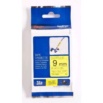 Brother TZe-FX621 - Zwart op geel