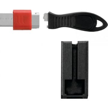 Kensington USB Port Lock with Cable Guard - Square