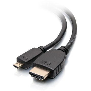 C2G 10ft HDMI to Micro HDMI Cable with Ethernet - 1080p
