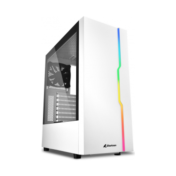 Sharkoon RGB Slider Wit - Midtowermodel