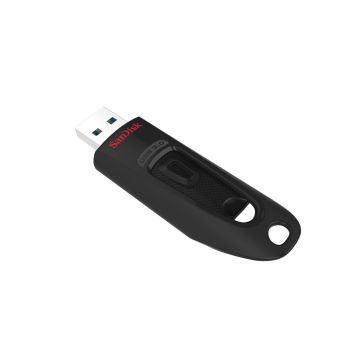 SanDisk Ultra USB 3.0 Flash Drive 16GB Black - USB-Stick