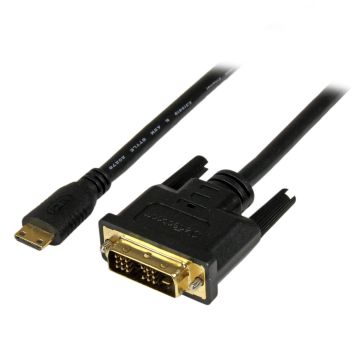 StarTech.com 1 m mini HDMI-naar-DVI-D-kabel - M/M
