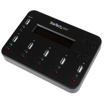 StarTech.com Standalone 1:5 USB-Flash Drive duplicator en -wisser - flashdrive kopieerder