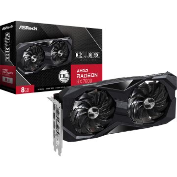 ASROCK Radeon RX 7600 Challenger 8GB OC - Videokaart