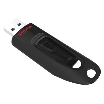 SanDisk Ultra USB 3.0 Flash Drive 128GB Black - USB-Stick
