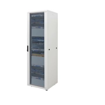 Logilink 19" Netzwerk Standschrank 16HE, 600x600mm grau