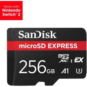 Sandisk microSD Express 256GB - Flashgeheugenkaart