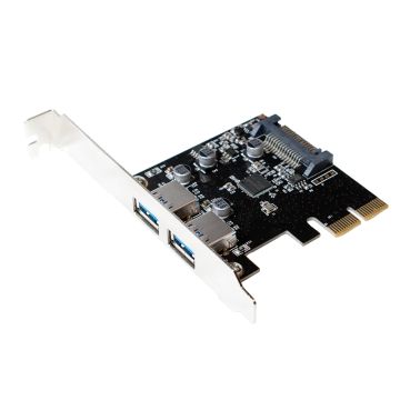 Logilink PCI-Express Card 2x USB 3.1 (Type A) verloop stekker
