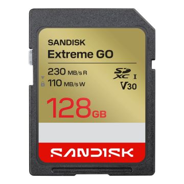 Sandisk Extreme GO SD 128GB - Flashgeheugenkaart