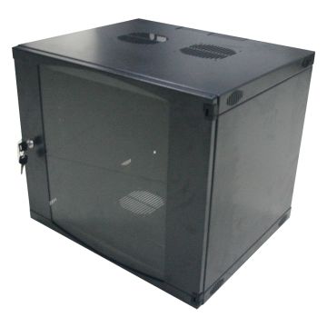 Logilink Wandbehuizing Single Section Box 09U, dark grey