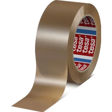 tesa PET-Packband Kautschukklebemasse 132m:50mm, 6Stk. Weiß